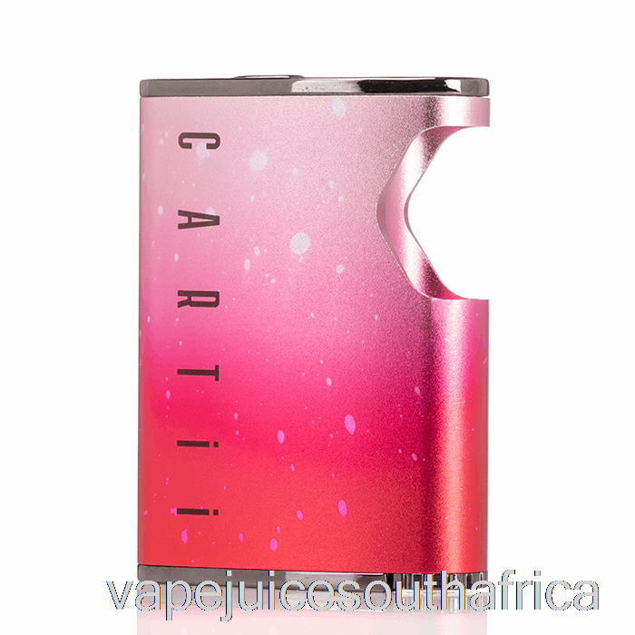 Vape Pods Dazzleaf Cartii 2 In 1 Twist 510 Thread Battery Red Splatter